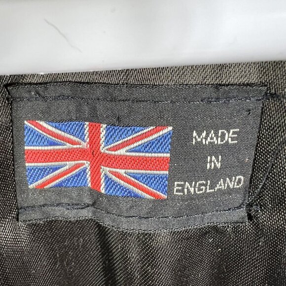 VTG Adolph Schuman For Lilli Ann L Leather Faux Fur Zip-Off Sleeve Vest Jacket - Picture 12 of 16